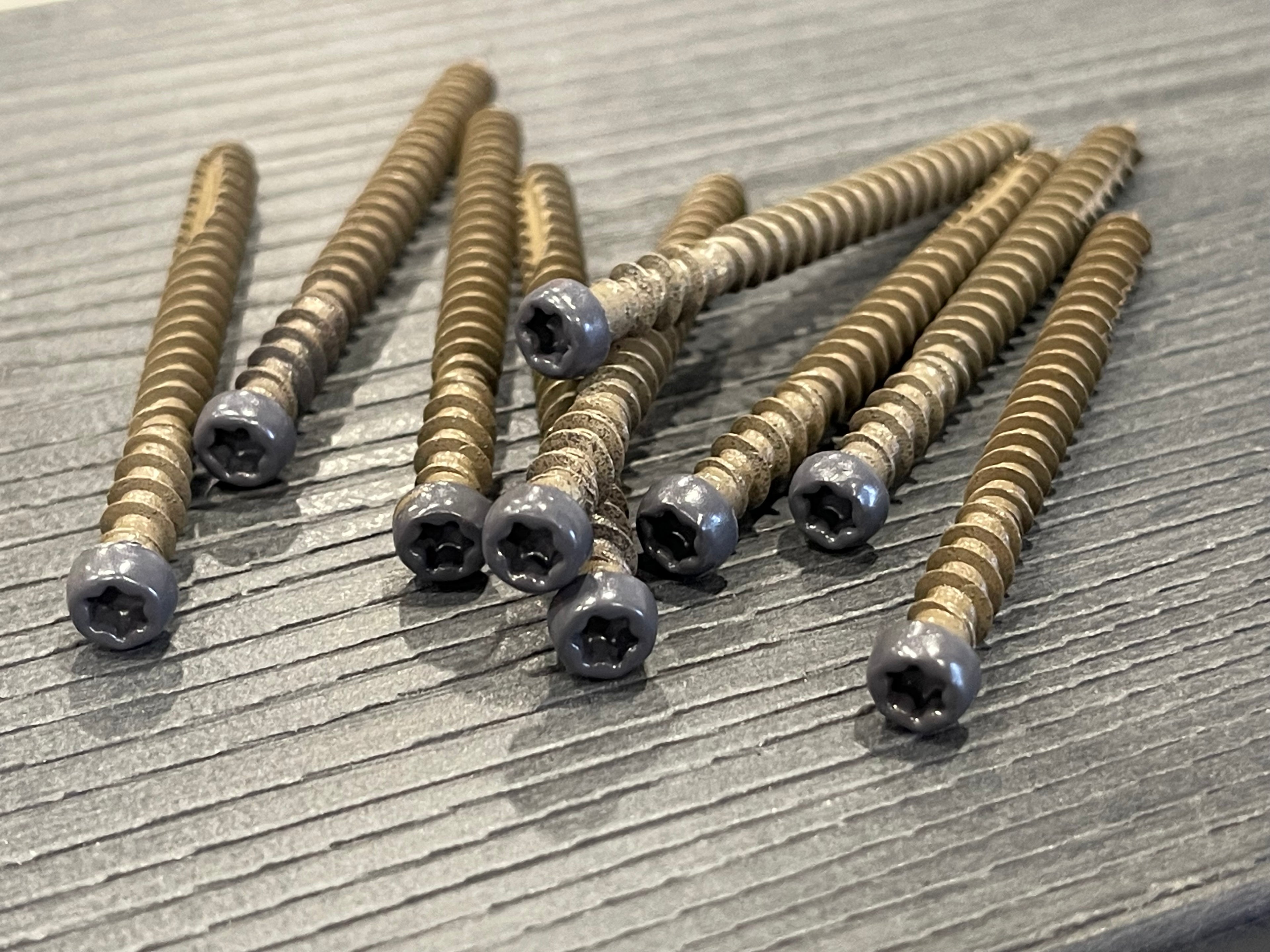 Coloured Deck Screws
