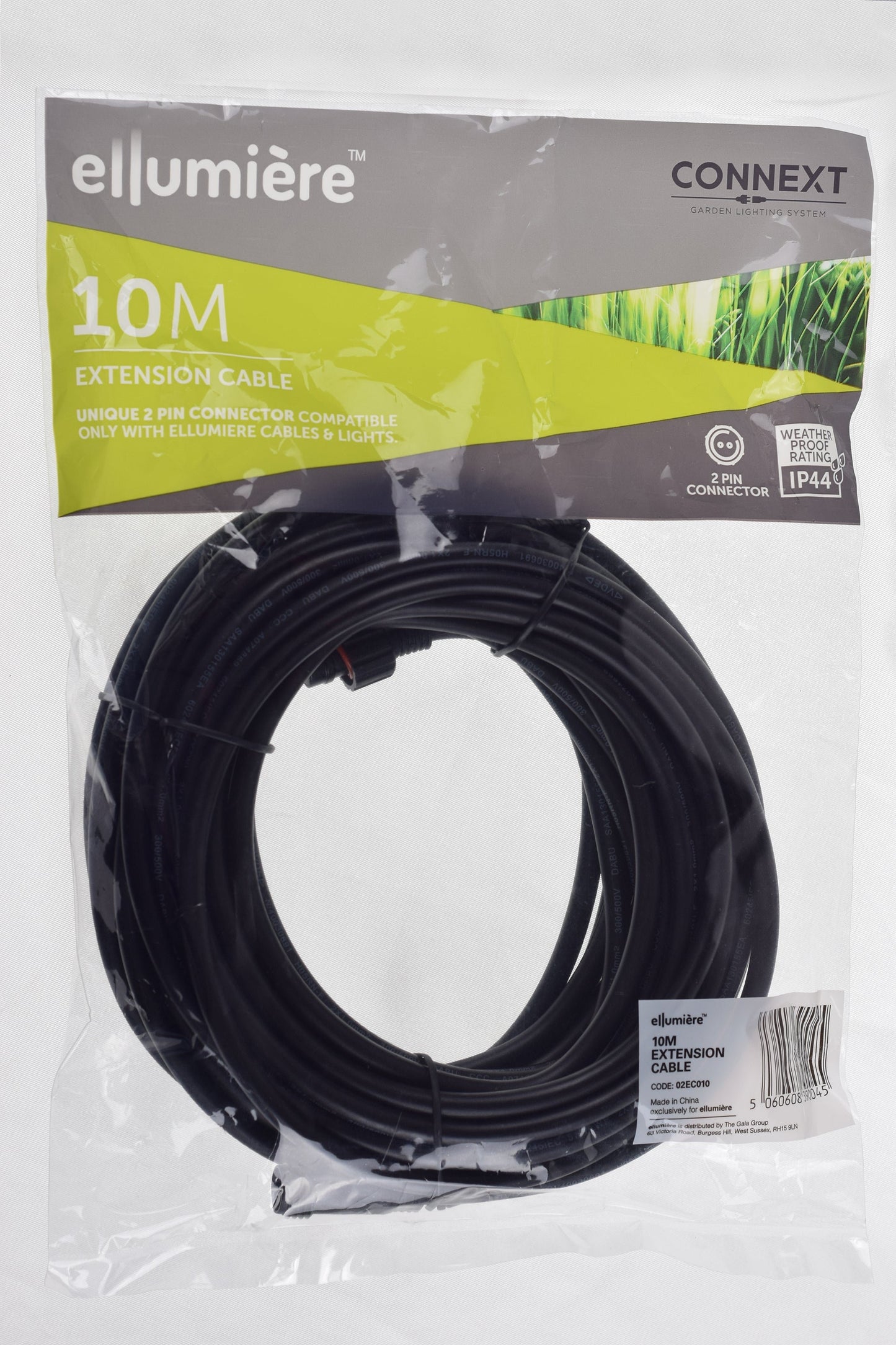 ELLUMIÈRE Low Voltage Outdoor Extension Cables 10m