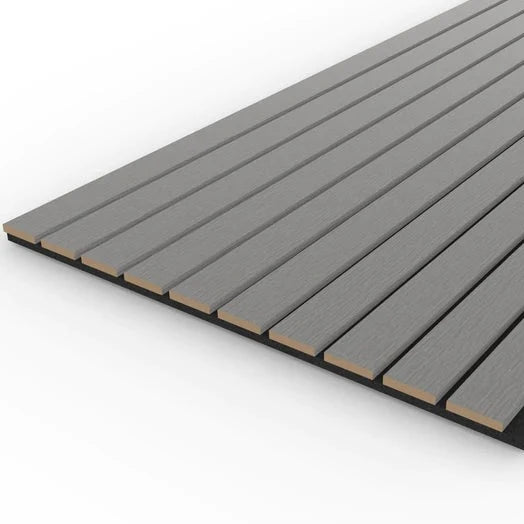 Acoustic Wood Wall Panel Wide Slat Series 2 2400 x 600mm