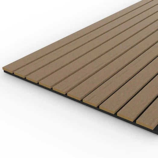 Acoustic Wood Wall Panel Wide Slat Series 2 2400 x 600mm
