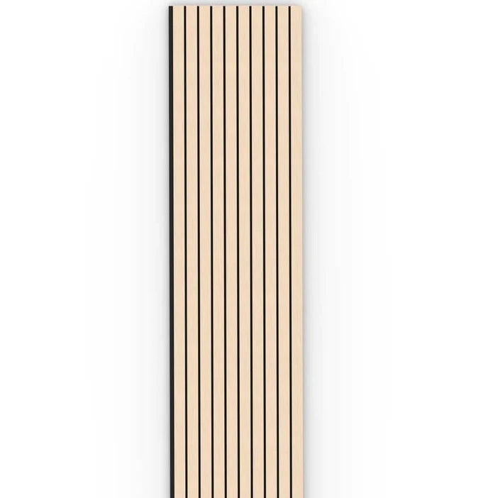 Acoustic Wood Wall Panel Wide Slat Series 2 2400 x 600mm