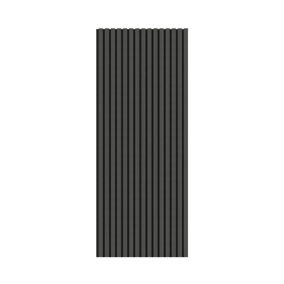 Acoustic Wood Wall Panel Thin Slat Series 1 - 2400 x 600mm