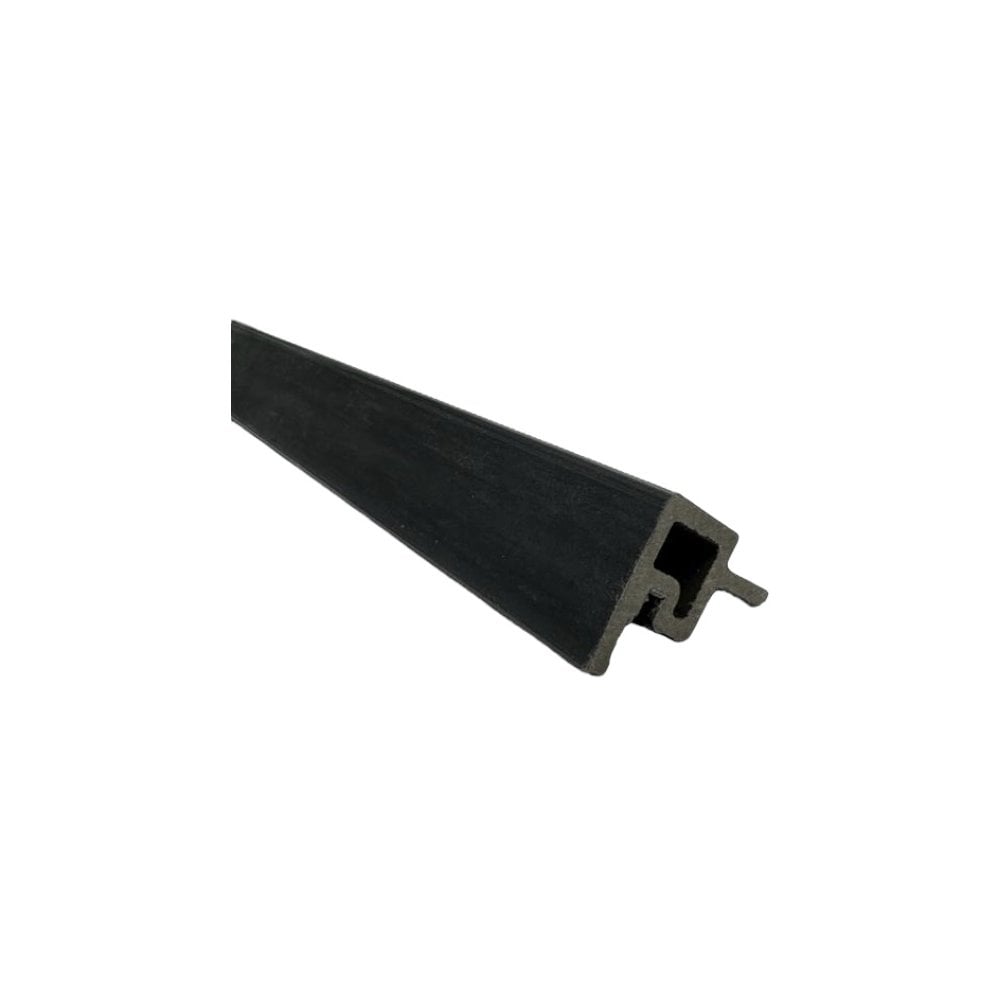 Charcoal Slatted Wall Cladding 2.5m £29.60, Matching Trim £14.50 3.6m External & Internal Corner £29.99