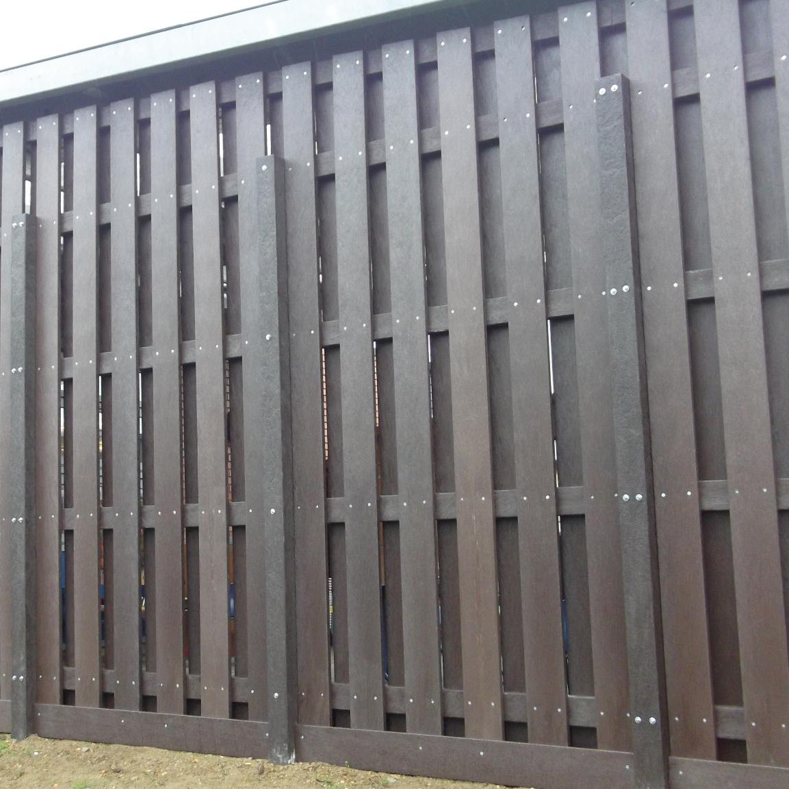 100% Recycled Plastic Square Fence Post 90mm x 90mm x 3050mm