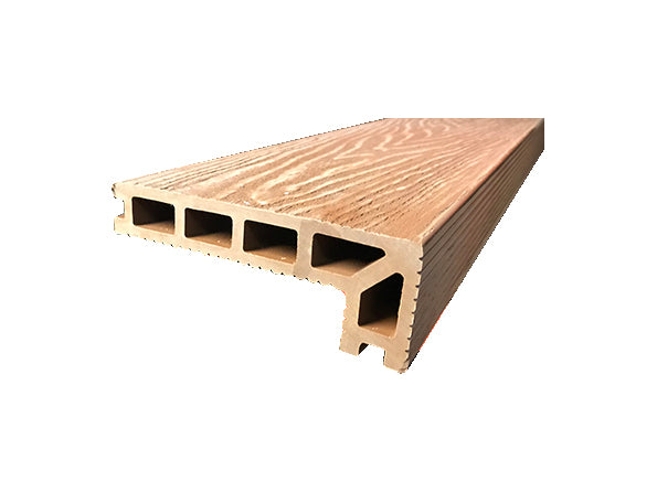 Woodgrain Composite Decking Step Edging Board 3.6m