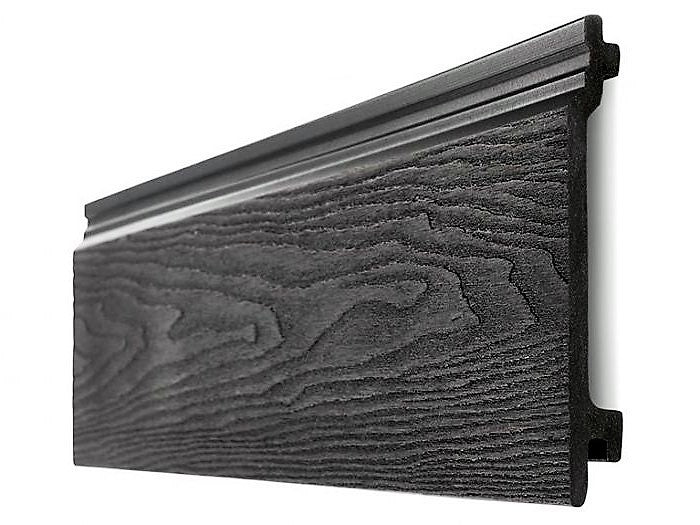 Charcoal Woodgrain Wall Cladding 3.6m