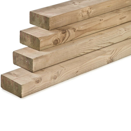 47 x 100 x 3600m Graded C24 Treated Timber (4" x 2")