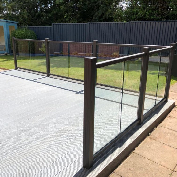 SAiGE Balustrade for Glass with Rubber Grommet