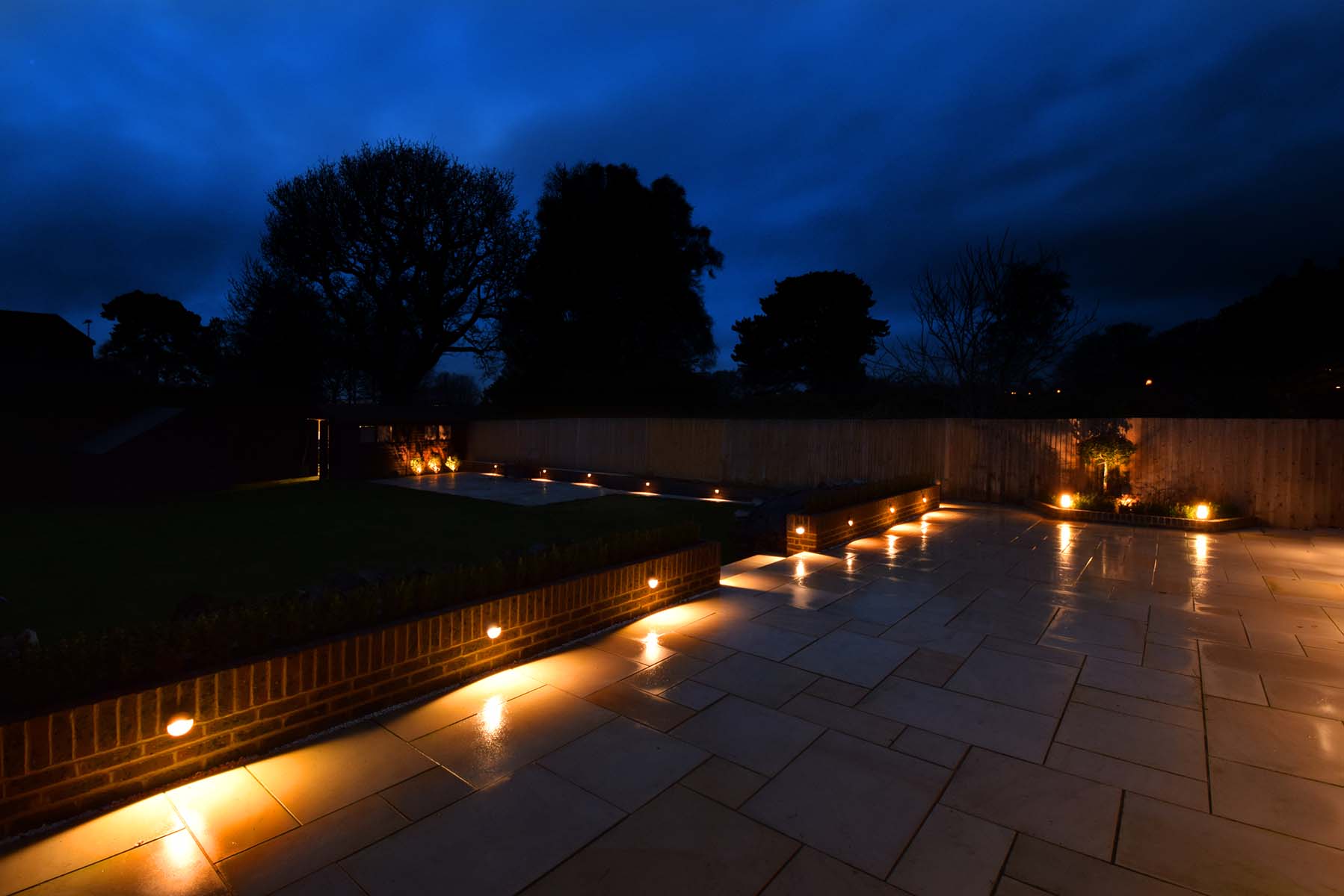 Garden Lighting with Ellumiere