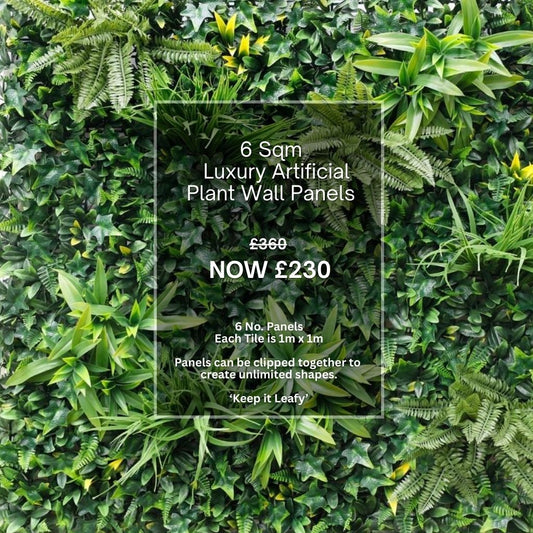 6 Sqm of Artificial Plant Wall Panels