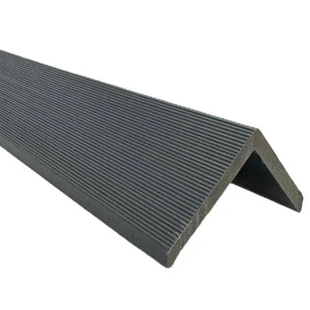Anthracite Slatted Wall Cladding Corner Trim