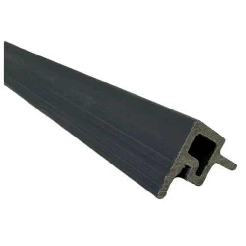 Anthracite Slatted Wall Cladding Internal Corner