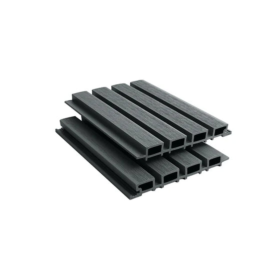 Anthracite Slatted Cladding Board