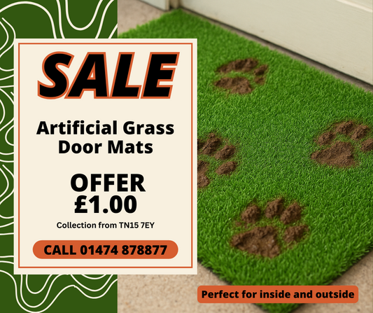 Artificial Grass Door Mat £1