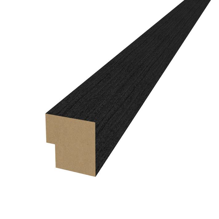 Acoustic Wood Wall Panel End Bar Piece Trim Series 1 - 2400mm