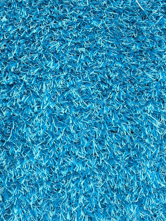 Blue 26mm Artificial Grass