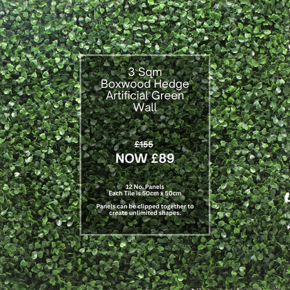 Box Hedge 3 Sqm