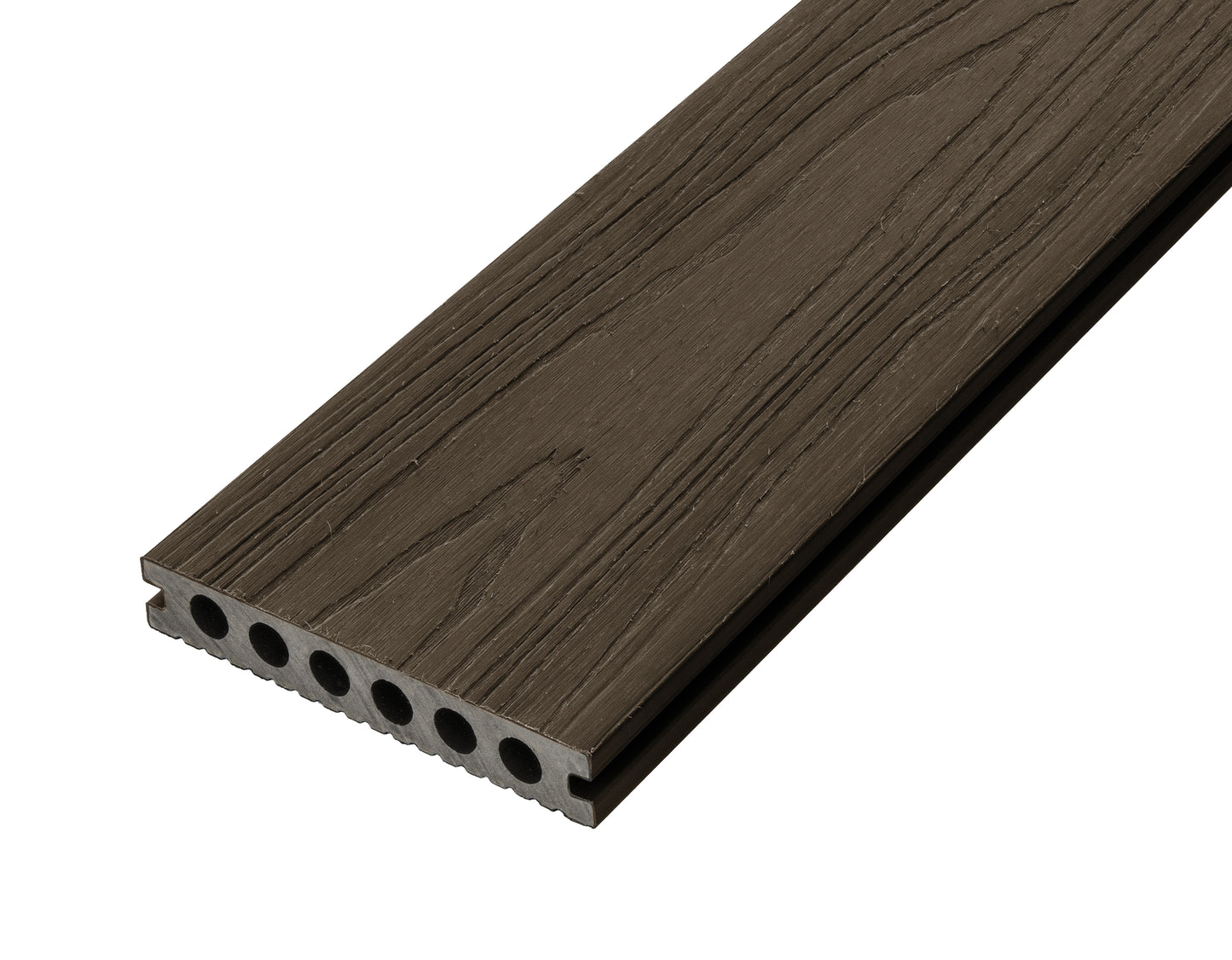 Burnt Oak ProDeck Woodgrain Composite Decking Board