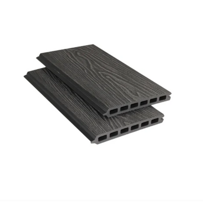 Charcoal Woodgrain Fencing Slat