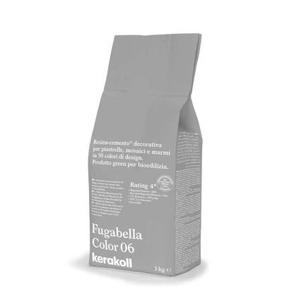 Kerakoll Fugabella Colour Resin-Cement High Flexibility Rapid Wall & Floor Grout 3kg