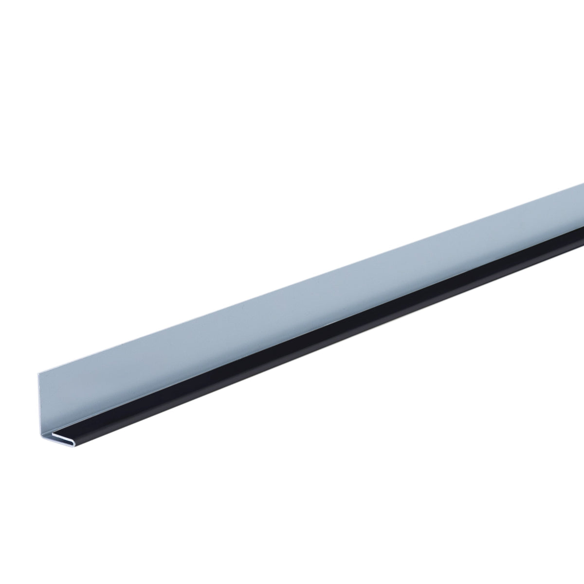 Black 3m Fibre Cement Click Cladding Vertical Start Trim