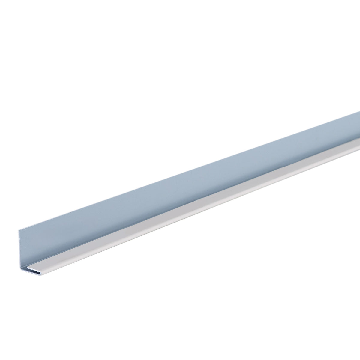 Light Grey 3m Fibre Cement Click Cladding Vertical Start Trim