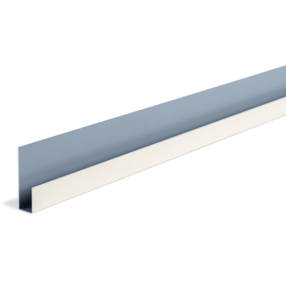 Cream 3m Fibre Cement Click Cladding Lintel Trim
