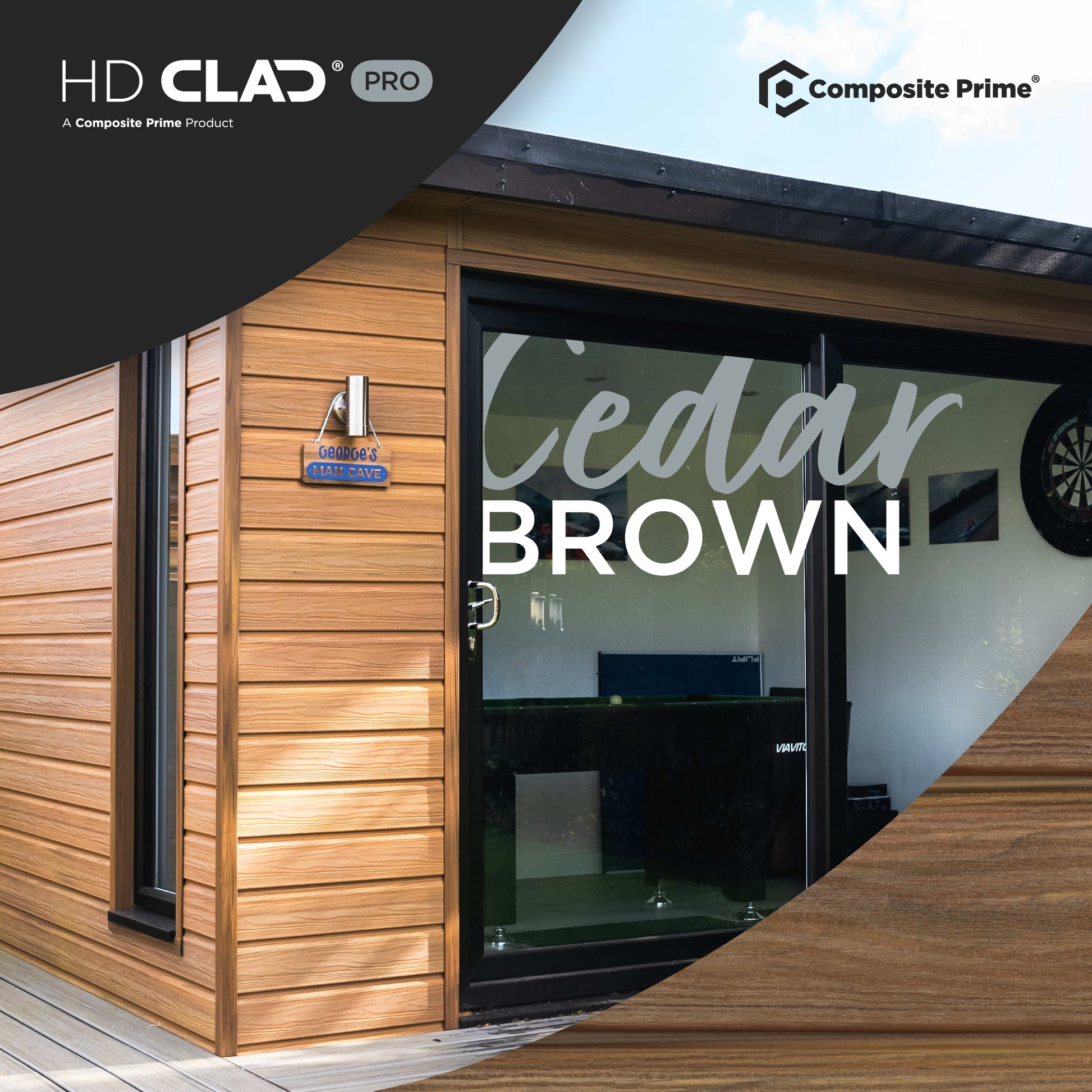 HD Clad Pro Cedar Brown