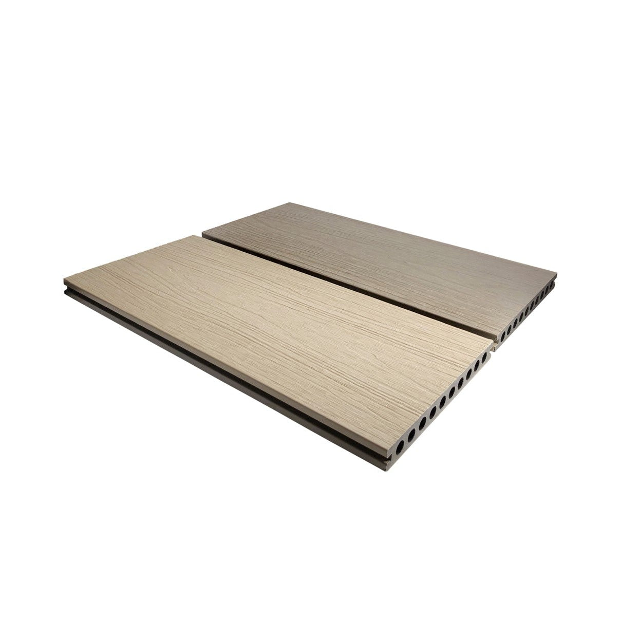 HD Pro Decking Boards in Champagne & Oyster