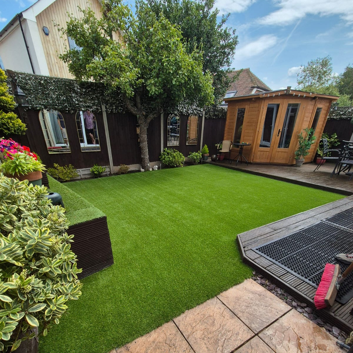 Luxury 39 Artificial Grass Instalaltion