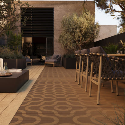 Millboard Modello Contour Coppered Oak