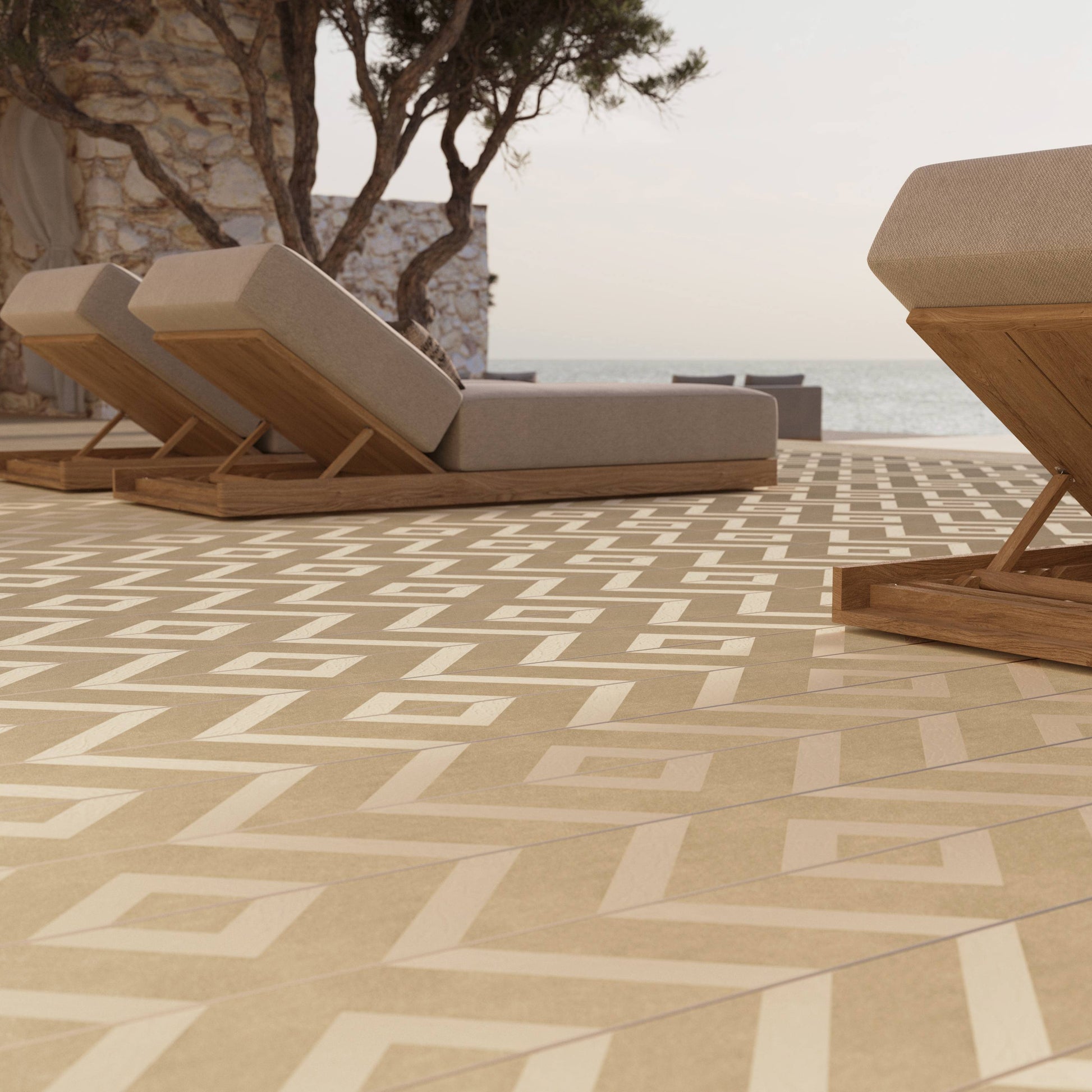 Millboard  Modello Linear Ashwood