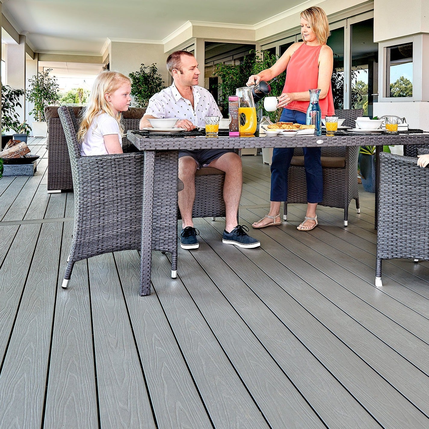 NewTechWood UltraShield Naturale Composite Decking 4.8m