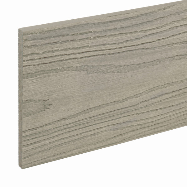 Pewter ProDeck Woodgrain Fascia Board