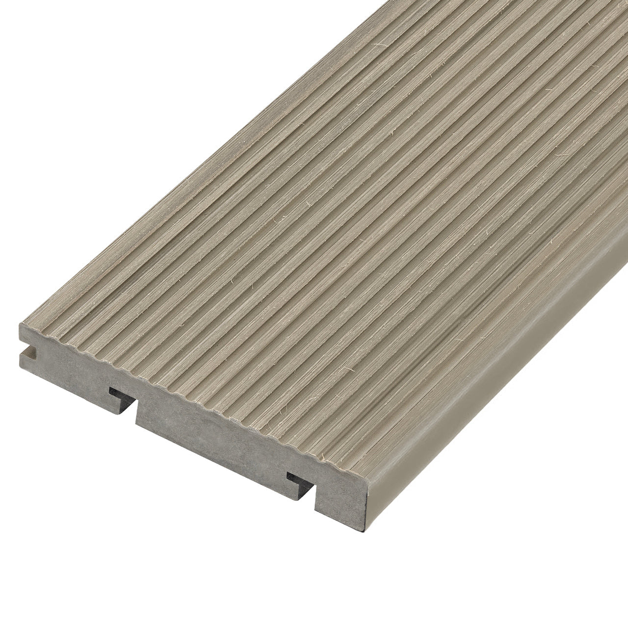 Pewter ProDeck Grooved Bullnose Composite Decking