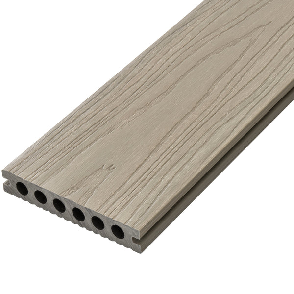 Pewter ProDeck Woodgrain Composite Decking Board