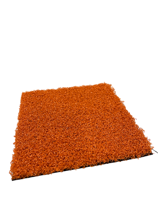 Luxury Orange Coloured Schools Artificial Grass