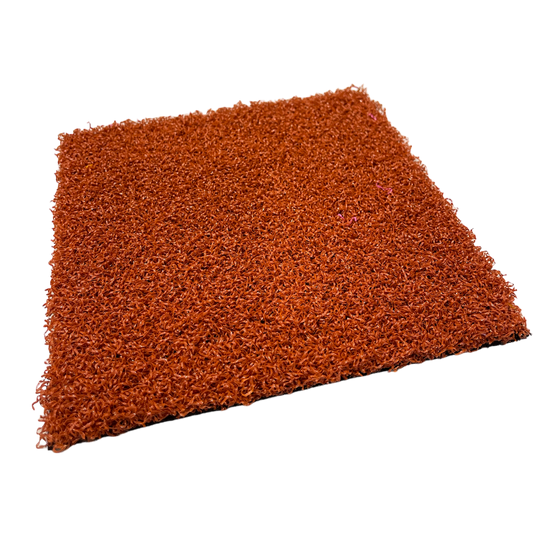 Luxury Terracotta Coloured Schools Artificial Grass