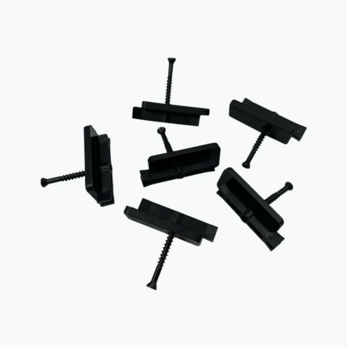 ProDeck T-Clips with Pre-loaded Screws - Quick Fix (Pack of 100)