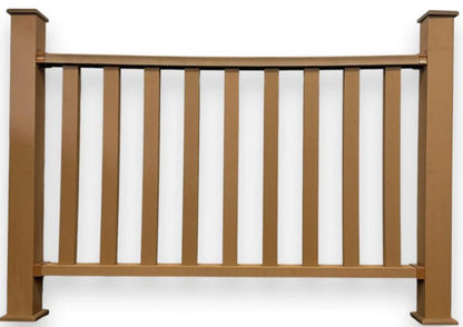 Teak Composite 1.5m Balustrade Kit
