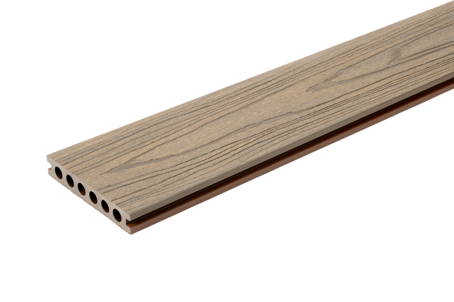 Teak/Walnut Reversible SAiGE Traditional Decking (26 Boards Only - Approximately 13 Sqm)