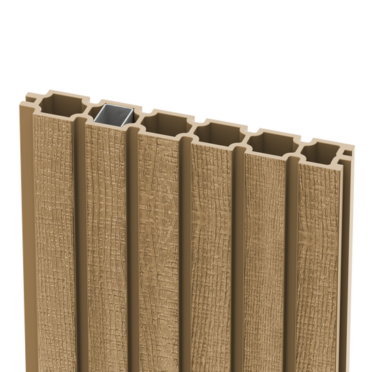DuraPost URBAN® 6FT SLATTED COMPOSITE BOARDS (PACK OF 1) | NATURAL | FSC Mix 70% - INT-COC-002825