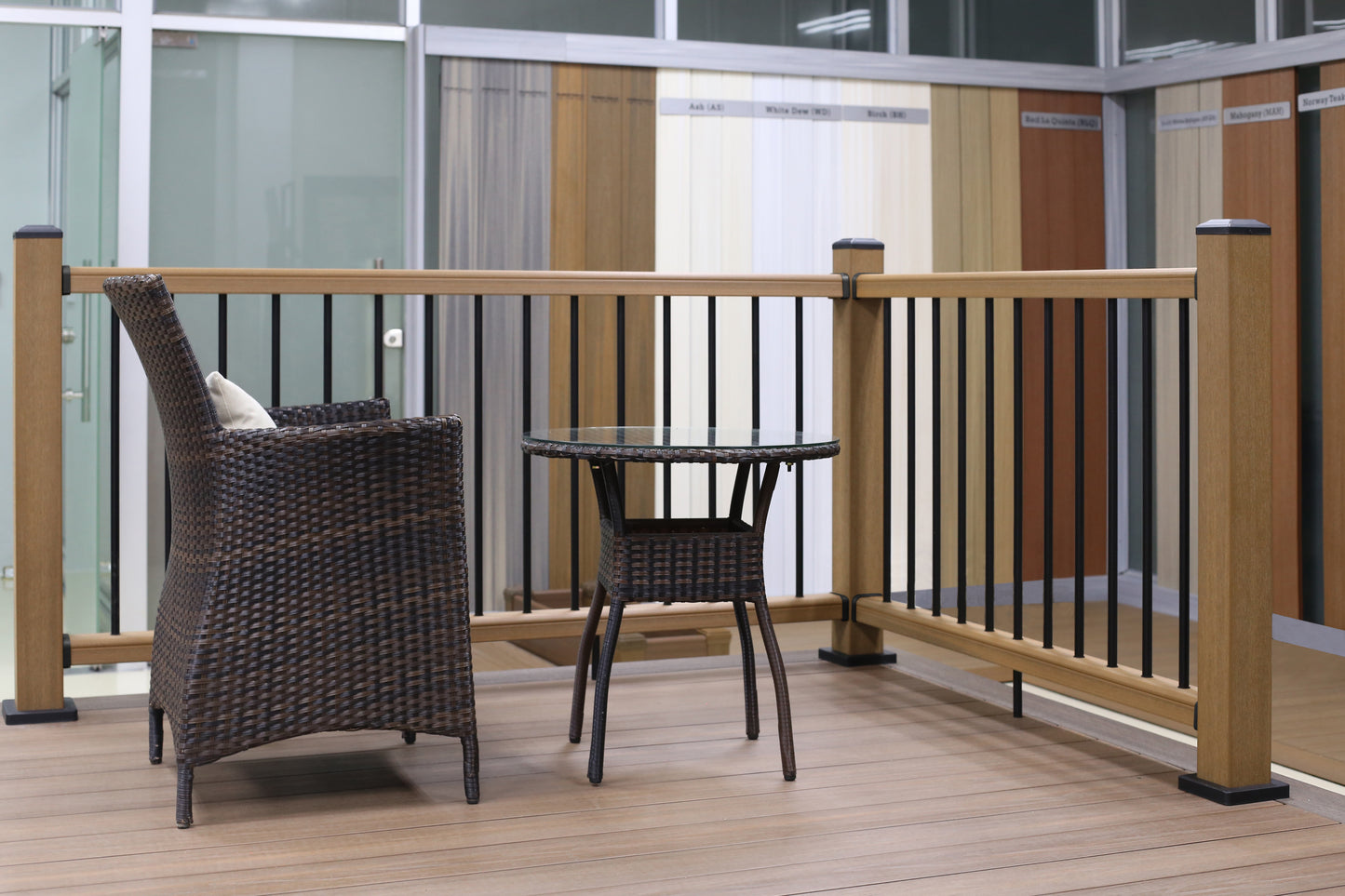 NewTechWood Ultrashield Naturale Railing & Accessories