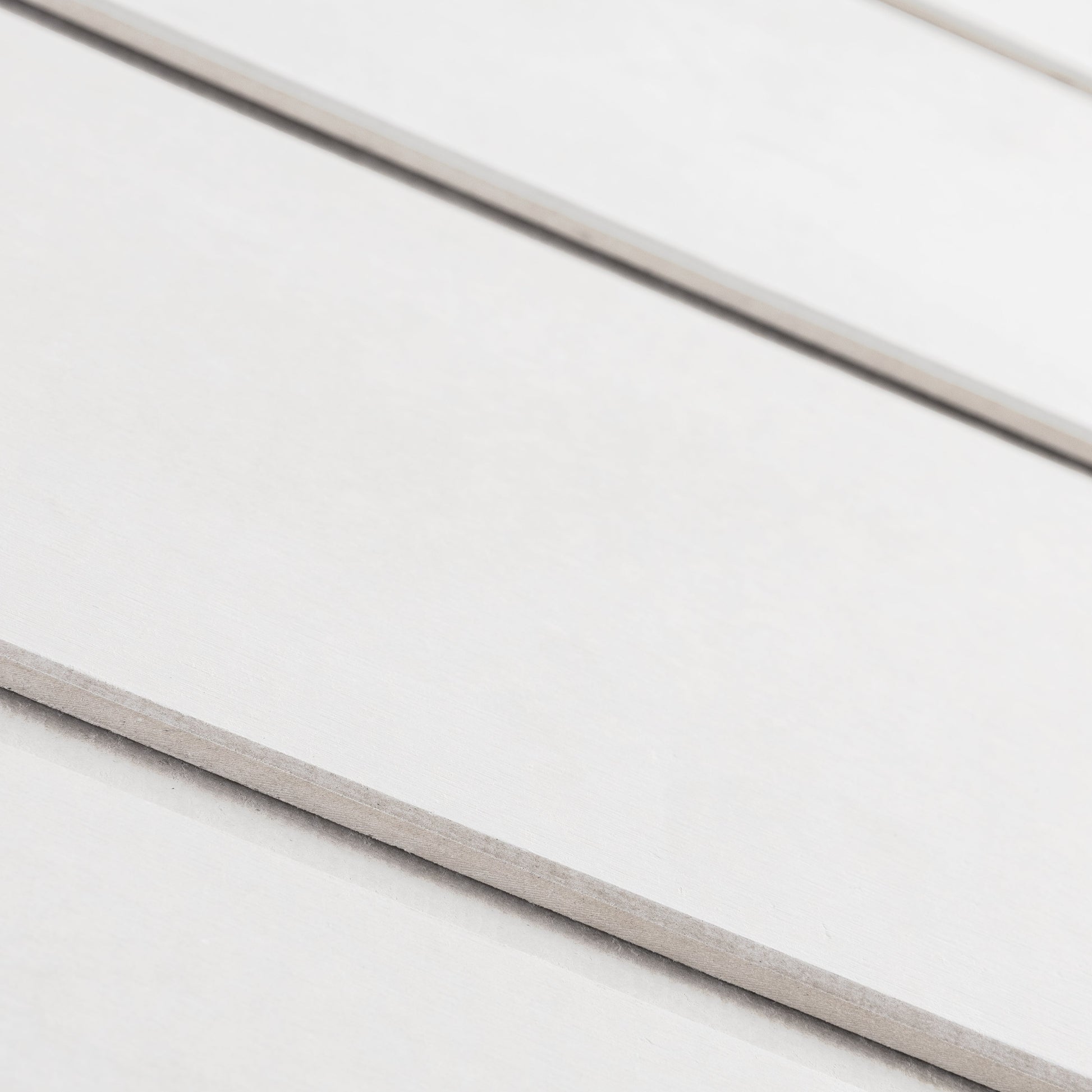 White Smooth Fibre Cement Cladding