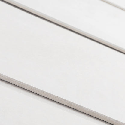 White Smooth Fibre Cement Cladding