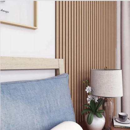 Acoustic Wood Wall Panel Thin Slat Series 1 - 2400 x 600mm