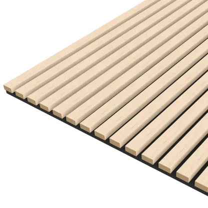 Acoustic Wood Wall Panel Thin Slat Series 1 - 3000 x 600mm