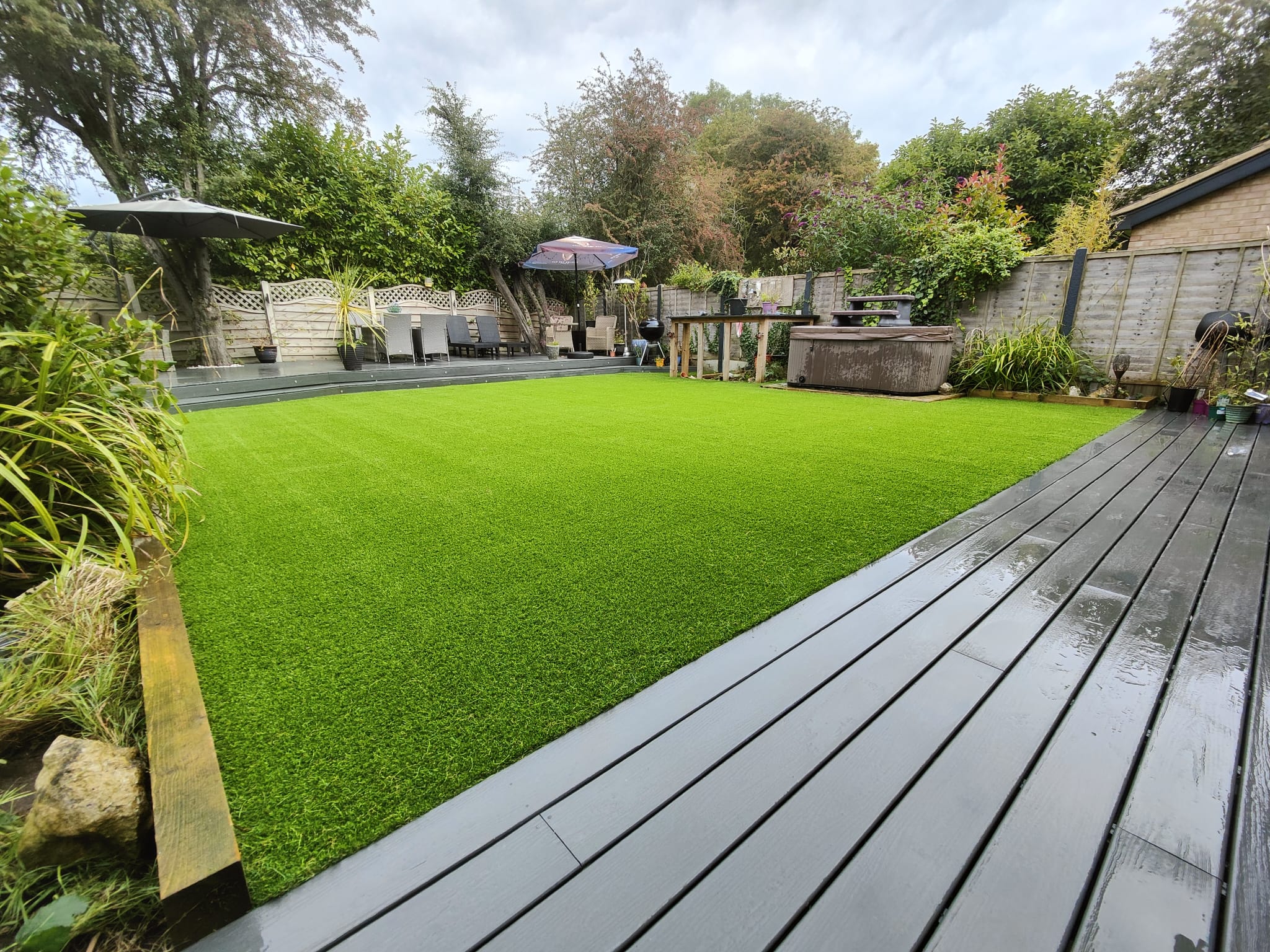 Luxury Lawns Installation Picture
