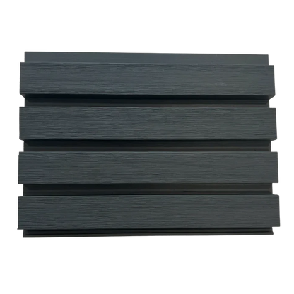 Anthracite Slatted Wall Cladding 
