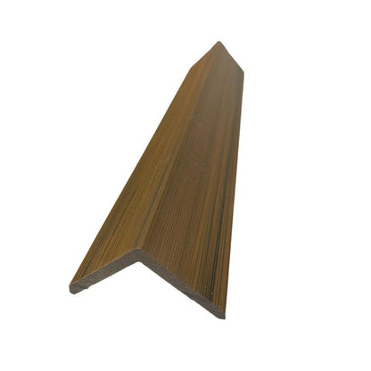 Golden Oak Slatted Wall Cladding 2.5m £29.60, Matching Trim £14.50, 3.6m External & Internal Corner £29.99